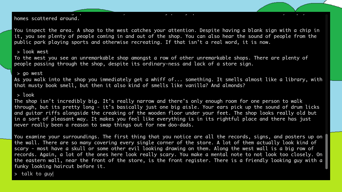 Screenshot of KIDFARER gameplay